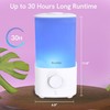 BlueHills Premium 2300 ML XL Large Essential Oil Diffuser Humidifier