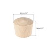 sourcing map Universal Pot Lid Knob, Wooden Replacement Knob 41x34mm