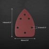 LEONTOOL Mini Delta Sander Sandpaper 30 Sheets #800 140mm 6