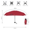 Yoobure Small Mini Umbrella with CaseDesign Perfect for Travel Lightweight