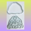 Set of 3 Valentine Love Gnome Cookie Cutters