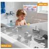 YWKJDDM Bath Toy Storage Organizer, Large Hanging Storage Holder with