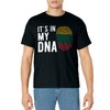 It's in my DNA Lithuania Flag Lithuanian Gift T-Shirt