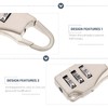 EXCEART 4 Digit Lock Mini Locks 6pcs 3 Digit Lock