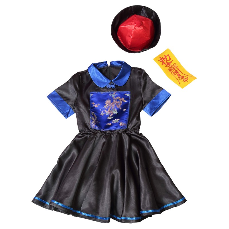 Party City COSCHU! Cosplay, Kyonshi Girl Junior, Blue