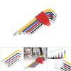 6PCS Aluminium Alloy Colorful Corrosion Resistance Bike Internal Hex Wrench