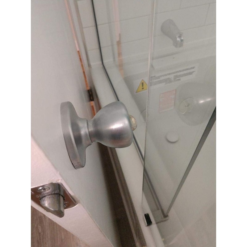 Door Knob Cover Aqua Blue Toddler Security Keys Locks Crochet