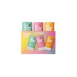 Cera para Cabello Mujer en Barra 3 Piezas Carbonyko – Hair Wax Stick para Baby Hair y Frizz – Fijación Firme sin Efecto Pegajoso – Fórmula Vegana con 