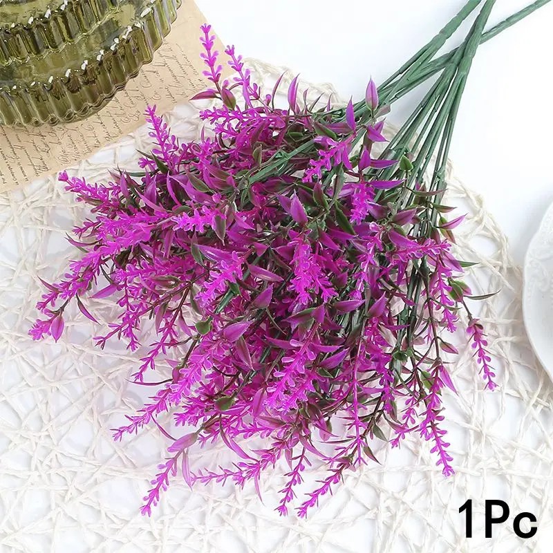 Artificial Lavender Flowers for Home & Garden Décor – 8