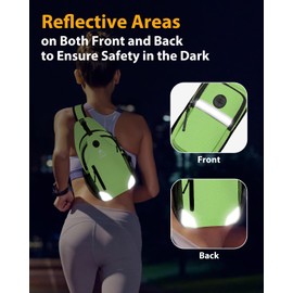 VPBAGE Sling Crossbody Backpack for Women and Men,Chest Bag Cross Body Travel Hiking Daypack Sling Bags