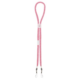 Stephen Joseph Kids' Lanyard, Pink Hatched, 24 inches