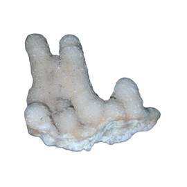 Druzy Quartz Crystal Cluster – 228g | “HI” Shaped Energy Stone for Positivity, Connection & Healing