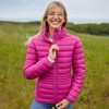 Lands' End Women's Wanderweight Packable Down Jacket Small Light Raspberry
