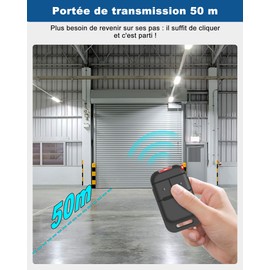 Door Remote Controls, Garage Door Opener Remotes, Universal Remote Control for Garage Doors, 2-Channel Remote Control for Garage Doors