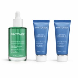 Phytomer Oligoforce Watery Glow Serum 50ml Skin Barrier Ceramide Cream 30ml 2 pcs, 1 pc / 피토메르 올리고포스 물광 세럼 50ml 피부장벽 세라마이드 크림 30ml 2개, 1개