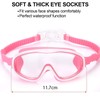 2 Pack Kids Swim Goggles, Swimming Glasses for Children from