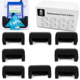 16Pieces Cat Water Fountain Foam Filters,Sponge Filter for Cat Fountain Replacement Pet Drinking Fountain Sponge Filter for 85oz/2.5L Automatic Drinking Water (8 PCS)