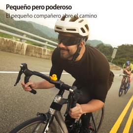 BONE Domestique aerodinámico de Silicona: Accesorio Decorativo para Bicicletas y salpicaderos. (Luminoso-Strap On, Talla única)