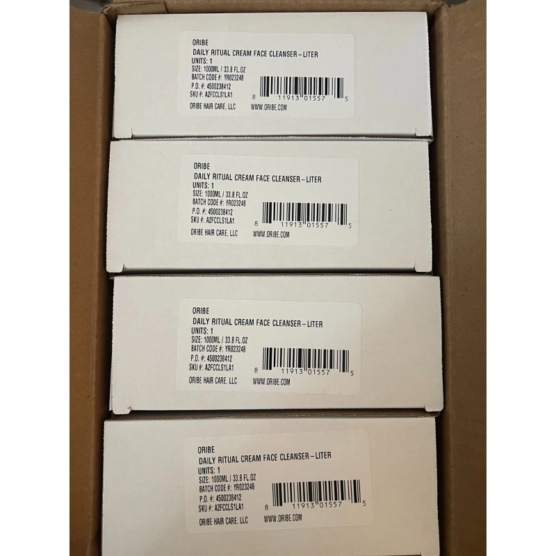 ORIBE Daily Ritual Cream Face Cleanser 33.8 fl oz/1000mL **