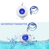 LIOTOIN Wireless Caregiver Pager Call Buttons for Home/Elderly 2 Waterproof