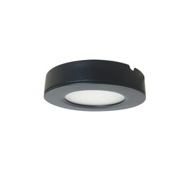 Nora Lighting NMP-LED27B Josh LED Puck Light, 12 Volts (Black, 2700K)