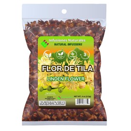 Tila Seca Té (Hanan Linden Loose Herb Tea) 4oz (113g) - 100% Natural, Vegan