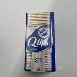 Q-Tips Cotton Swabs 375 Pcs.