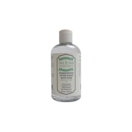 OAK & SAGE Homeopathic After Shave With Sage - Unscented - 8oz - 100% Herbs, No Alcohol, No Chemicals - For All Skin Types