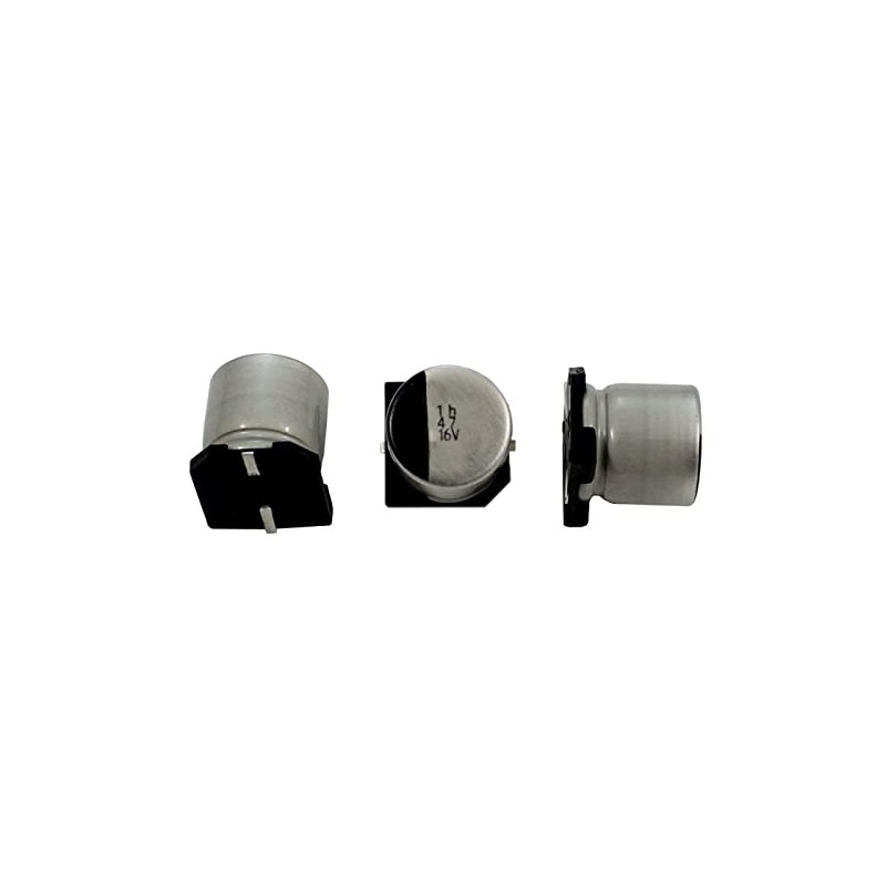 Elko Capacitor 20x Radial 47µF 16V SMD Electrolytic Capacitor up