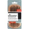 Diane Hard Reinforced Boar Military Curved Hair Brush for Styling