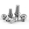 Pneumatic Silencer VA Stainless Steel 1/4 Inch Compressed Air Damper
