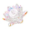 VICASKY Elegant Crystal Nail Art Wash Cup with Lid Lotus