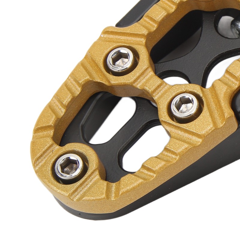 1 Pair Motorcycle Footpeg Left Right Anti Slip Universal Aluminum