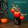 Resin Persimmon Decoration Auspicious Meaning Realistic Cute Home Ornaments for