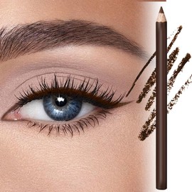 Pencil Eye Liner - Sharpenable Makeup Eye Liner Pen | Long Lasting Cosmetic Tools for Home School Outdoor Business Trip