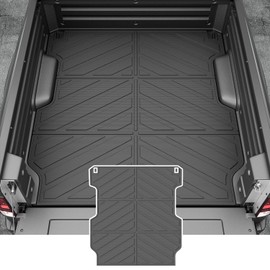 xipoqix 5.3Ft Bed Mat Compatible with 2017-2025 Honda Ridgeline Truck Bed Liner Cargo Mat Replacement for 2017-2025 Honda Ridgeline Accessories(Bed Mat)