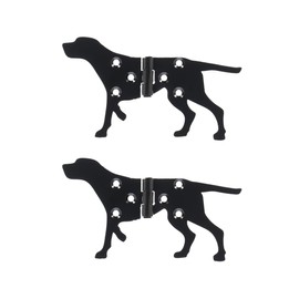 Esschert Design Black Metal Dog Hinges - Right Door