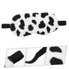 Vaguelly Sleep Mask Plush Eye Mask for Deep Sleep Breathable