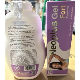 Nature cosmetics Neoplus Gel Fort Brightening one week result 1.7oz/50ml