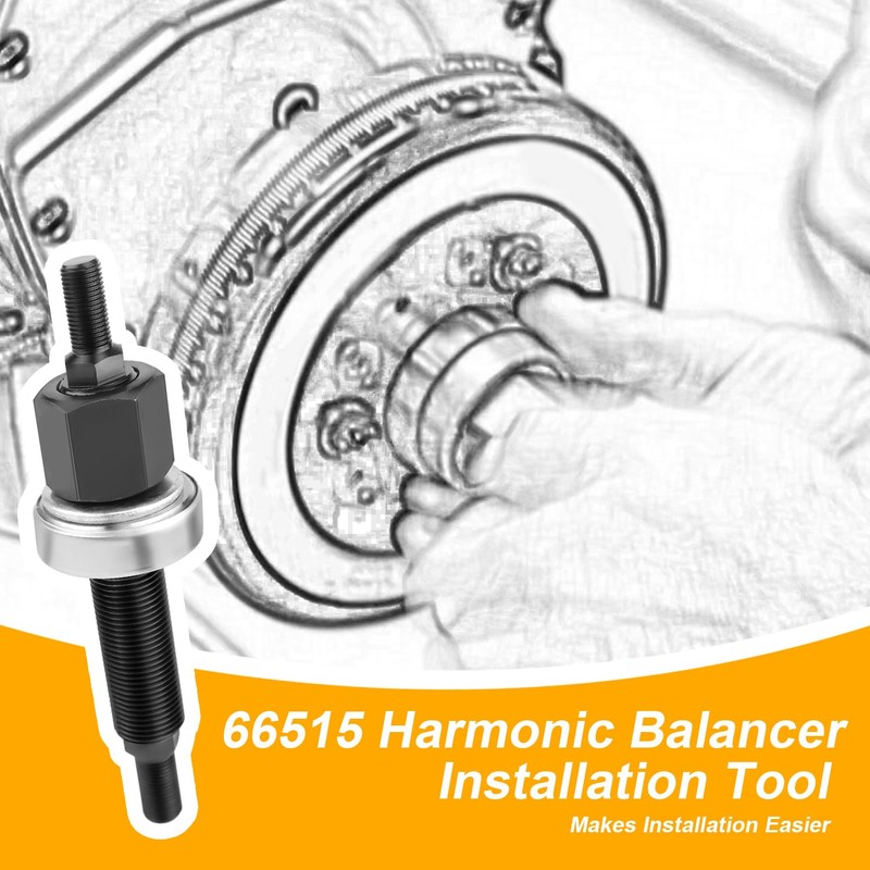 # 66515 Harmonic Balancer Installer Tool for Chevy SBC BBC