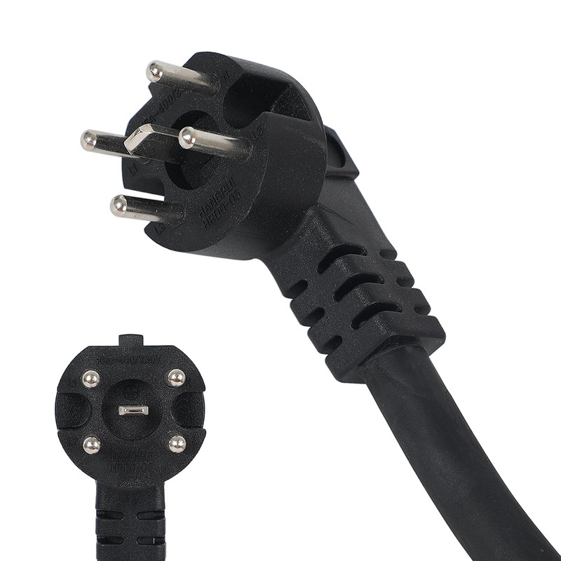 Btstil Adapter Perilex 16A Angled Plug to CEE Coupling, H07RN-F
