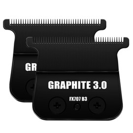 FX707Z DLC 2.0 Replacement Blades Compatible with BaByliss PRO Barberology Trimmer Blade,Zero-Gapped Replacement Trimmer Blade Compatible with BaBylissPRO FX787 & FX726 Trimmer