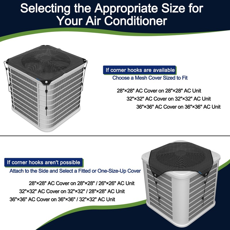 Air Conditioner Covers for Outside units - 28 x 28