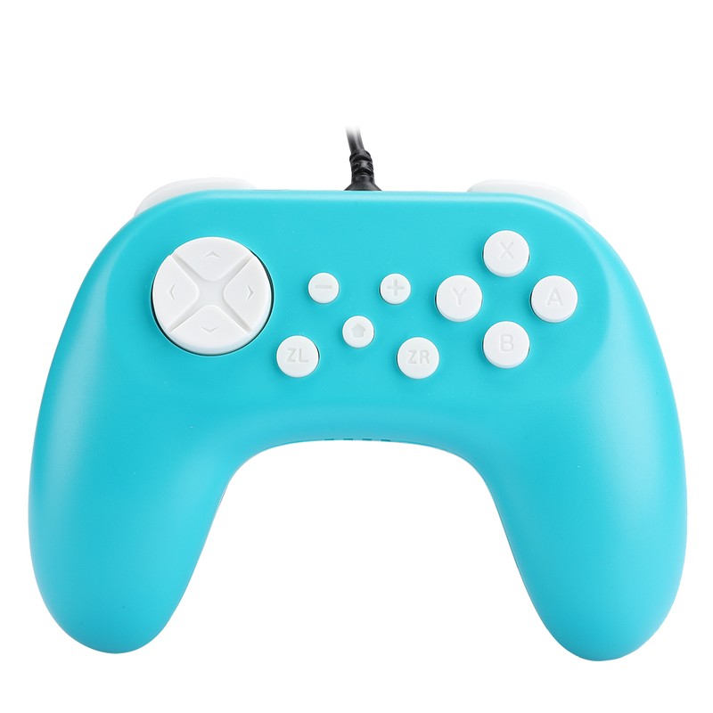 TNS-19075 Game Console Wired Gamepad Controller Hand Grip with Motor