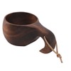 220ml Wooden Coffee Cup Comfortable Grip Handmade Eco Friendly Hot