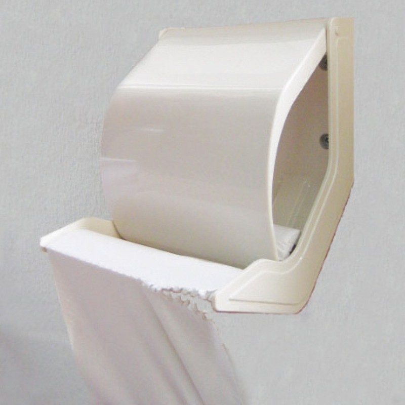 シマブン ペーパーホルダー おくだけ スタンダードタイプ PR-1-S オフホワイト