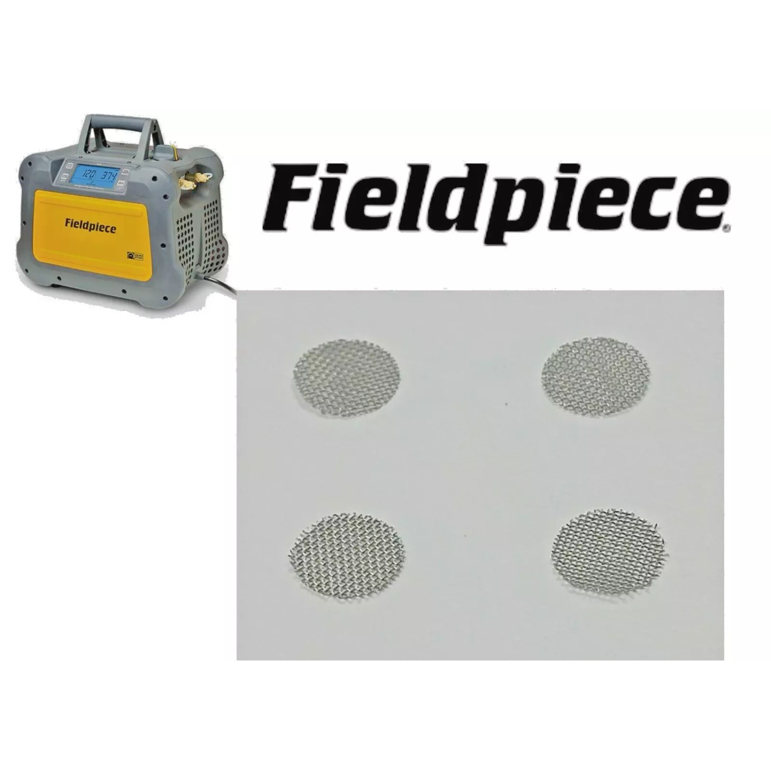 Fieldpiece Model 45, Refrigerant Recovery Unit, Inlet Flow Screens, Set ...
