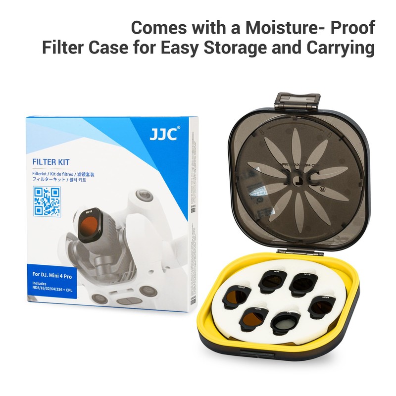 JJC ND CPL Filter Kit Compatible with DJI Mini 4