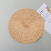ADIDO EVA Round Placemats 11.8 inch Set of 4 -