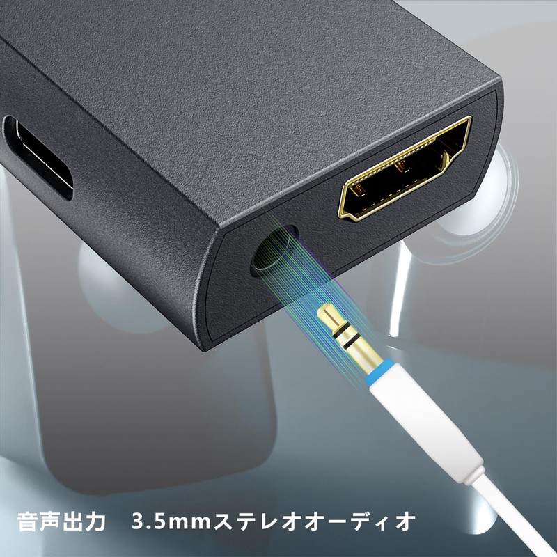Mayflash PS2 HDMI Converter with 3.5mm Audio Jack Supports Thin